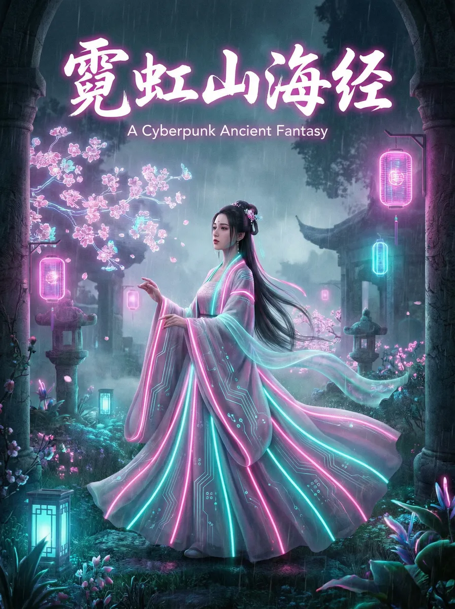 我们的幸福时光迅雷下载 古风奇缘短剧 - 霓虹山海经海报